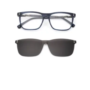 משקפי ראייה וקליפ שמש מגנטי | קליפ און לגברים