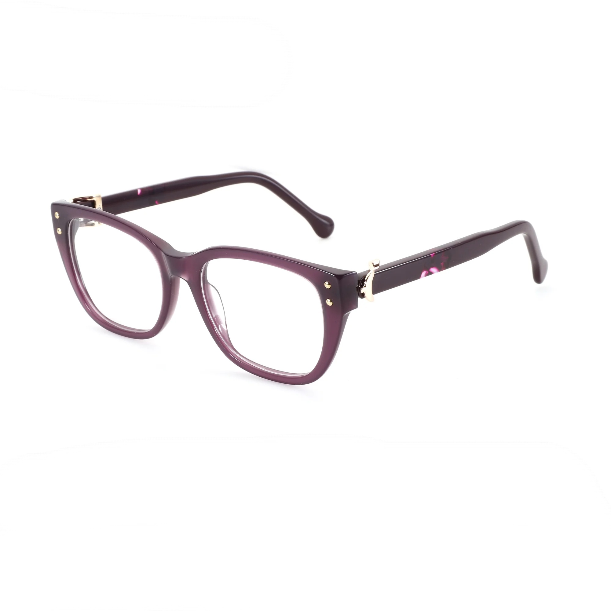 משקפי ראייה עין חתול לנשים | דגם M-Size Handmade | אצטט יוקרתי