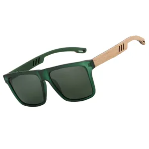 משקפי שמש מקוטבות VISU Walnut Wood - יוניסקס בעבודת יד